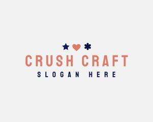 Playful Craft Shape  logo design