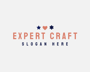 Playful Craft Shape  logo design