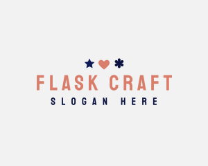 Playful Craft Shape  logo design