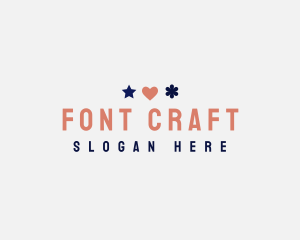 Playful Craft Shape  logo design