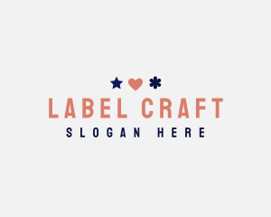 Playful Craft Shape  logo design