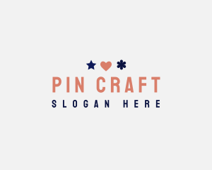 Playful Craft Shape  logo design