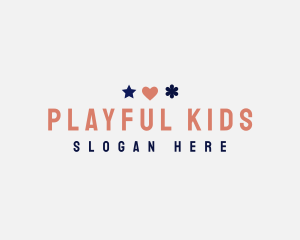 Playful Craft Shape  logo design