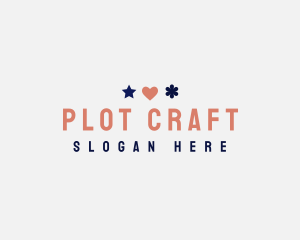 Playful Craft Shape  logo design