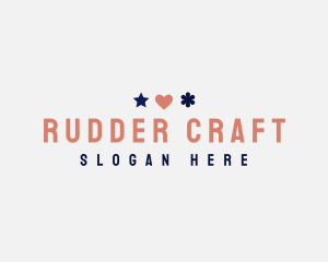 Playful Craft Shape  logo design