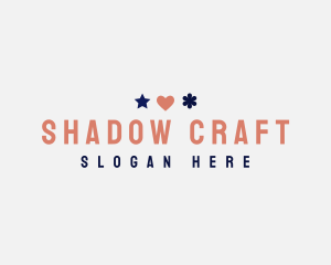 Playful Craft Shape  logo design