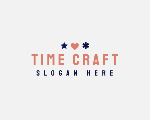 Playful Craft Shape  logo design