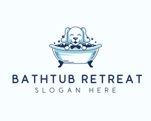 Bathtub Dog Grooming logo