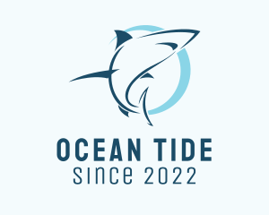 Ocean Shark Diving  logo design