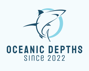 Ocean Shark Diving  logo design