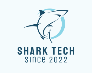 Ocean Shark Diving  logo design