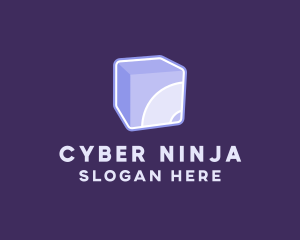 3D Purple Cube Technology logo
