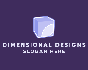 3D Purple Cube Technology logo