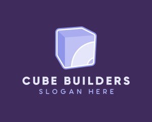 3D Purple Cube Technology logo