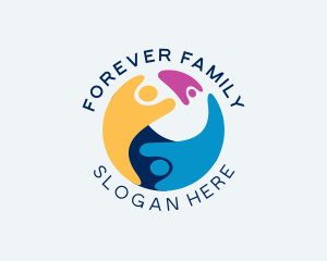 Family Parenting Community logo design