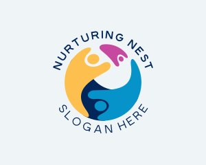 Family Parenting Community logo design