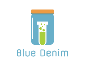 Blue Jar Lab logo design