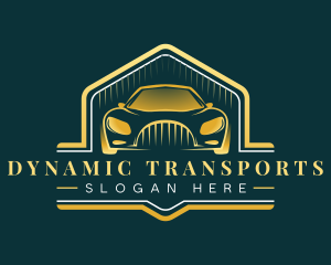 Car Transportation Chauffeur logo design