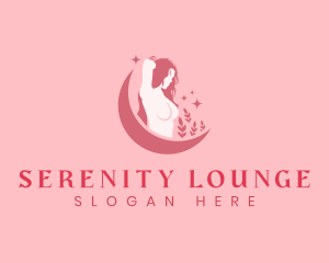 Woman Sexy Salon logo design