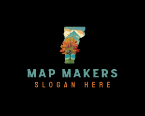 Vermont Mountain Maple logo design