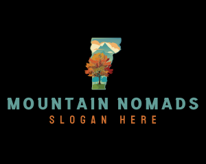 Vermont Mountain Maple logo design