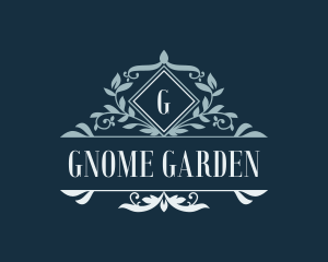 Garden Wedding Event logo design