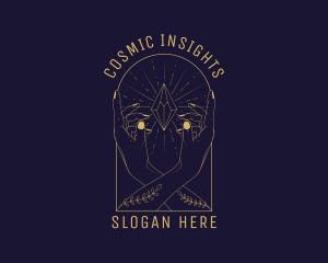 Cosmic Crystal Jewelry logo design