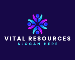 Human Resources Employee logo design