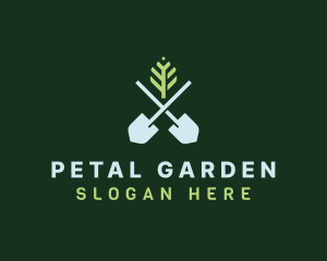 Lawn Shovel Landscaping logo design