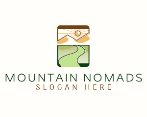 Mountain Road Travel logo design