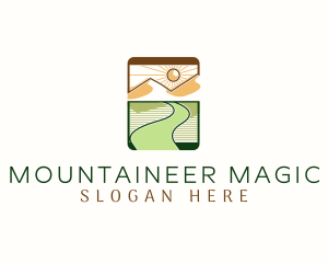 Mountain Road Travel logo design