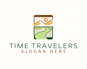 Mountain Road Travel logo design