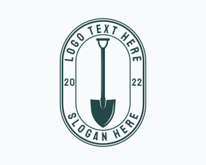 Gardener Shovel Tool logo