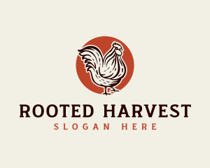 Poultry Chicken Farmer logo design