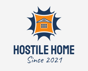 Sun Home Realtor logo design