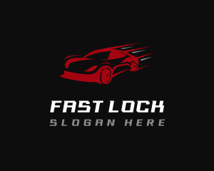 Fast Supercar Racing logo design