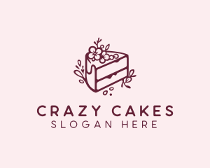 Sweet Wedding Cake  logo design