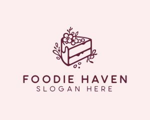 Sweet Wedding Cake  logo design