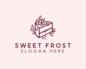 Sweet Wedding Cake  logo design