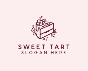 Sweet Wedding Cake  logo design