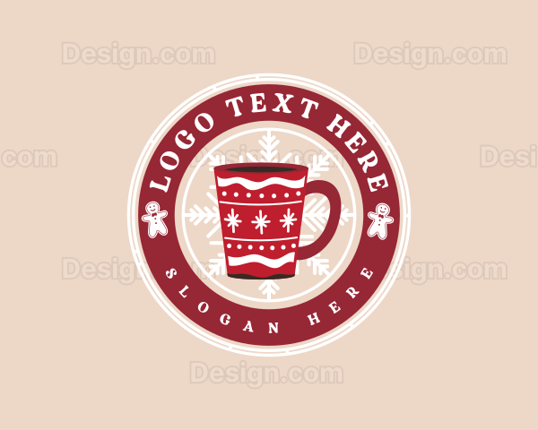 Christmas Chocolate Drink Logo