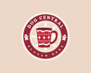 Christmas Chocolate Drink logo design