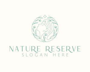 Nature Garden Goddess logo design