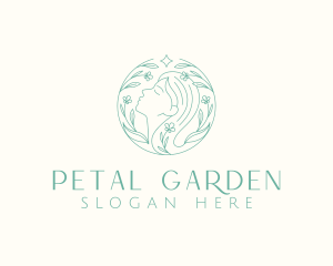 Nature Garden Goddess logo design