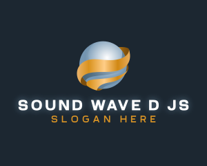 Deluxe Wave Sphere logo design