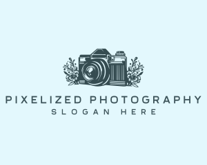 Floral Film Photography logo design