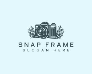 Floral Film Photography logo design