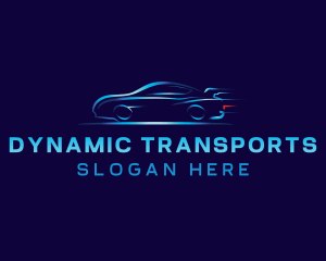 Car Transport Automobile  logo design