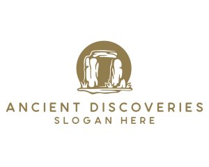 Ancient Stonehenge Tour logo design