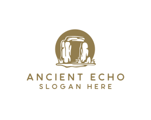 Ancient Stonehenge Tour logo design